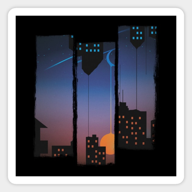 Nightfall Magnet by Trashy_design